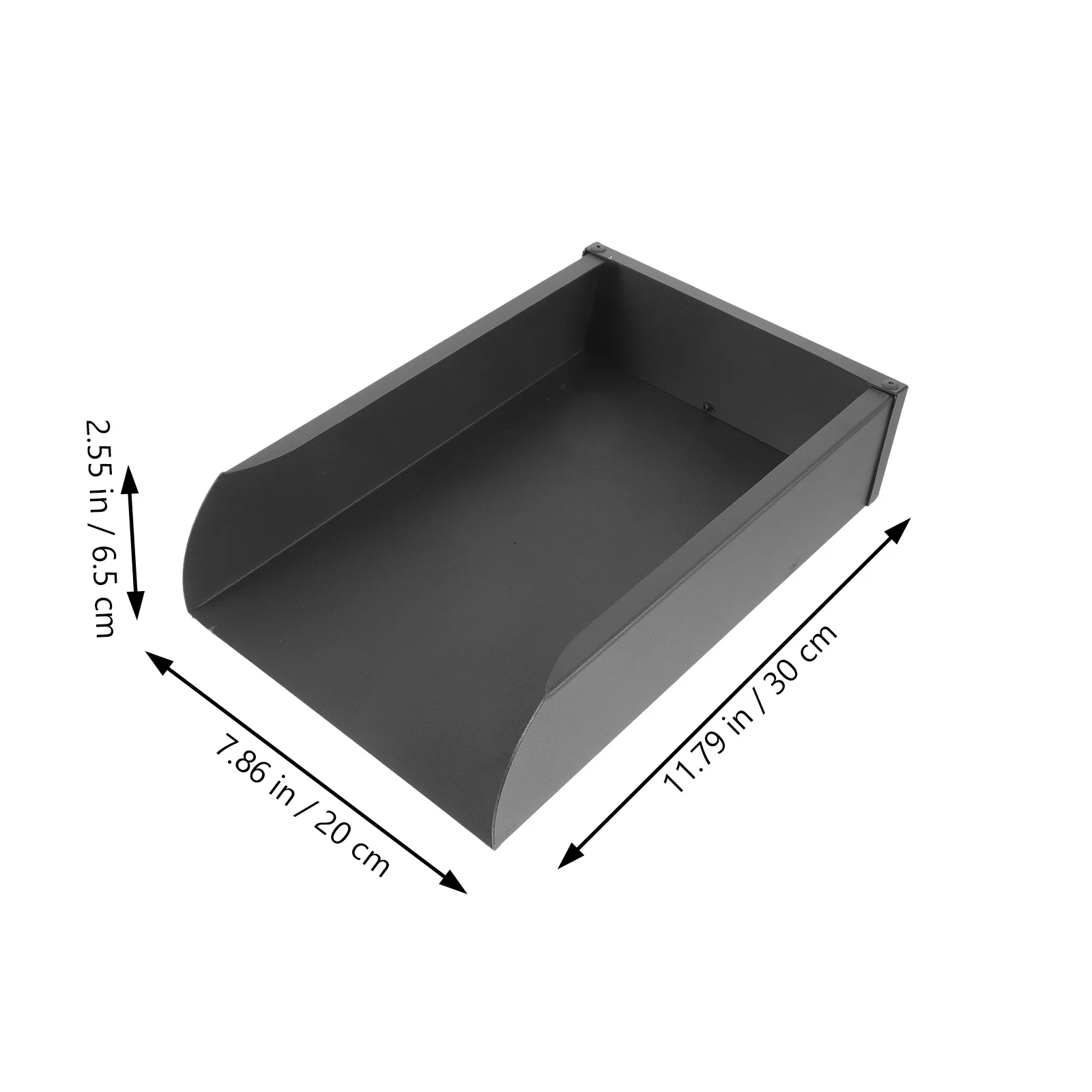 Aluminum Alloy Drain Downpipe 300x200x65mm Deep Gray Large Capacity Rainwater Catching System Gutter Splash Guards Concrete