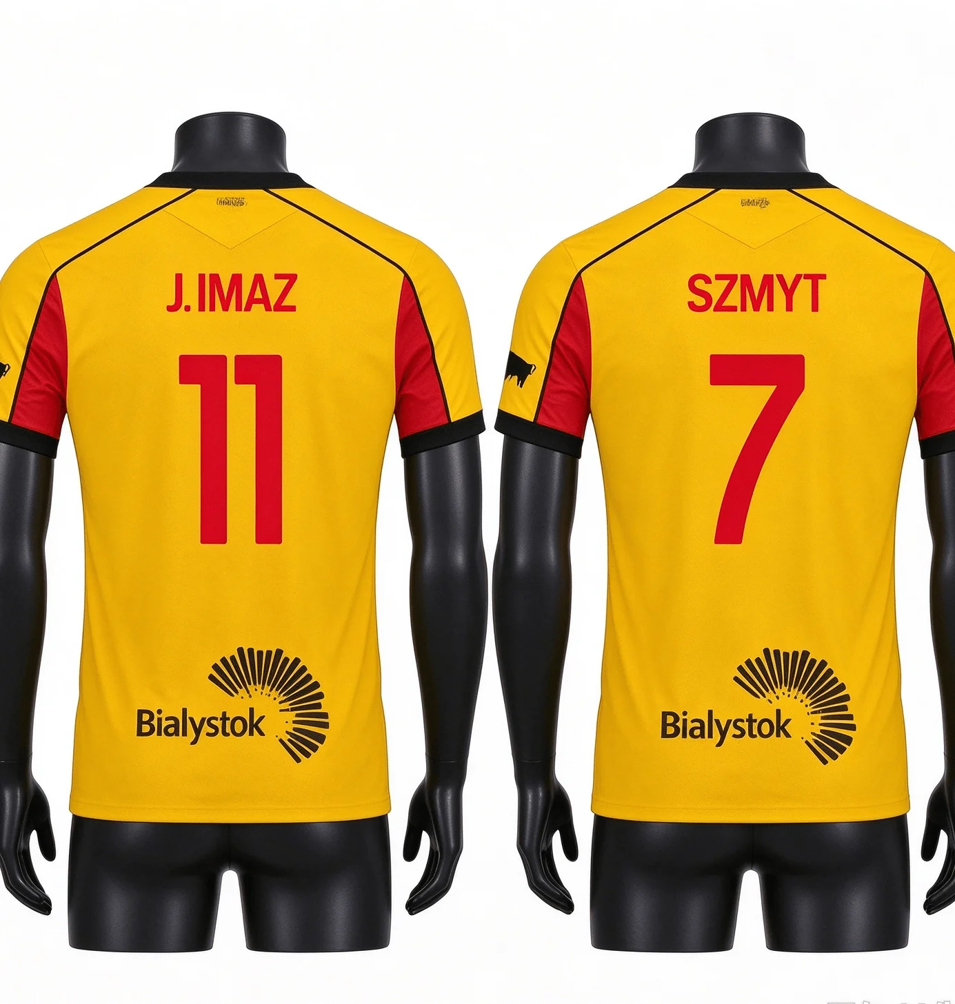 2026-27 New Mens Polish Football T-shirt Soft Match Training Breathable Soccer Shirt for Adult Jagiellonia Białystok Home Jersey