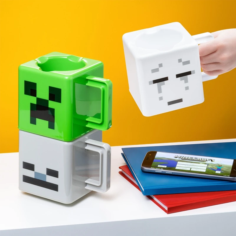 Minecraft Ender Man TNT Creeper Cup Spiel Peripherie Kinder Wasser Trinkbecher Kreative Becher Teetassen als Geschenk Küchenspielzeug