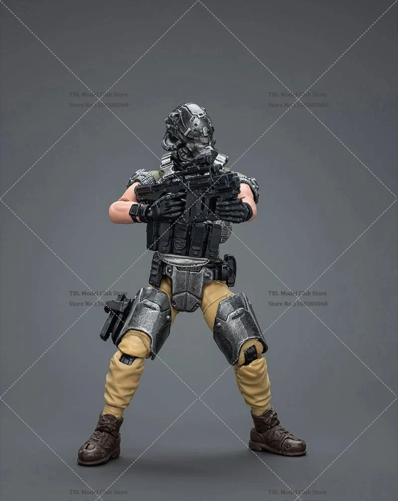 In Stock JOYTOY 1/18 Scale Male Soldier Military Series Sack Mercenaries Kina Mercenaries Full Set 10.6cm Action Figure Doll