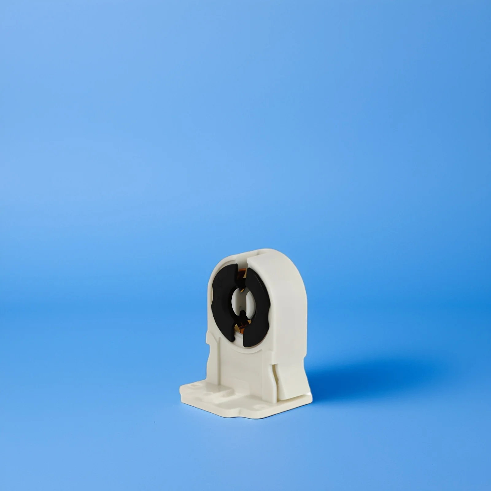 

Fluorescent Lamp Holder Light Socket Tube Accessories Heat Resistant Durable Material Household White Lamp Base Lighting