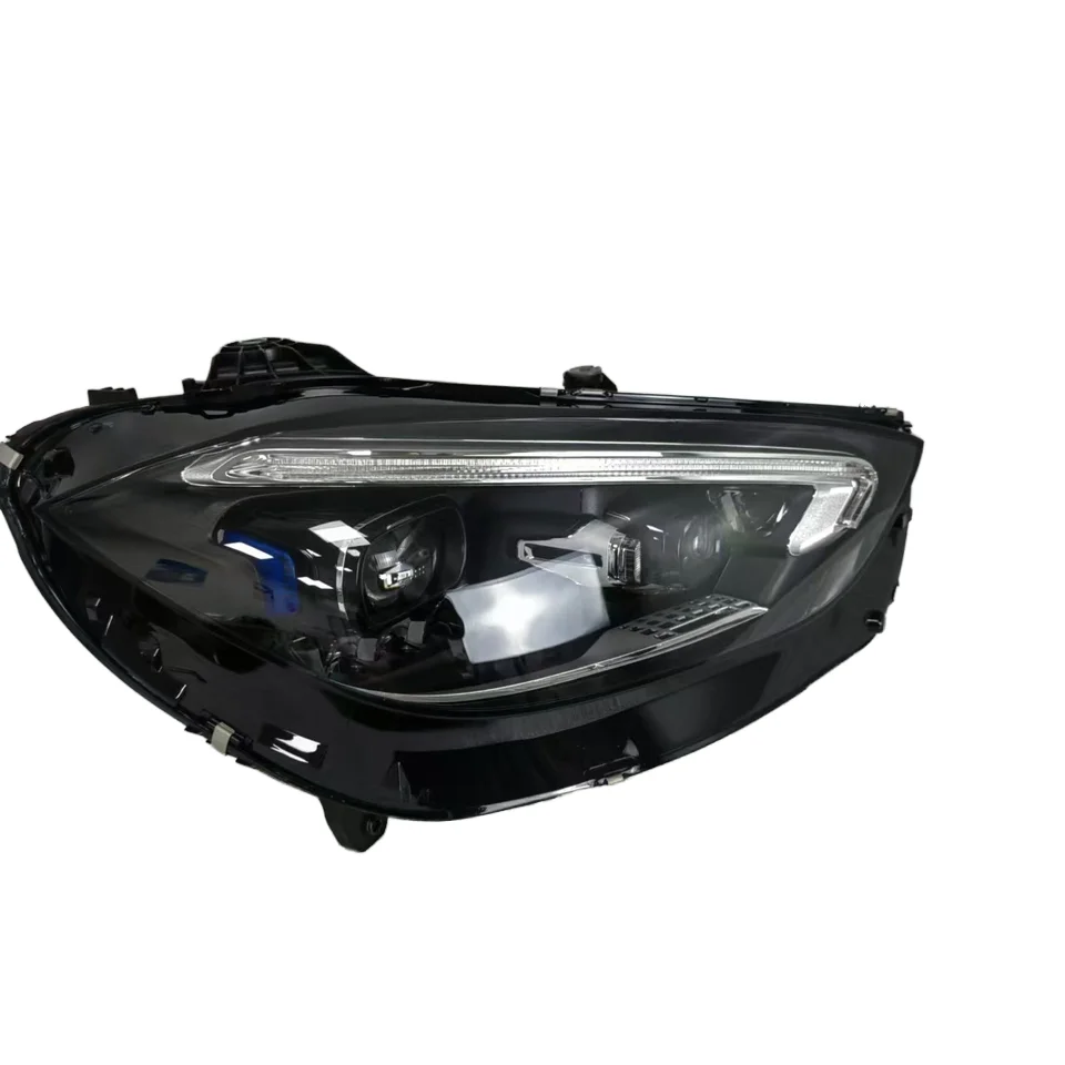 C-Class AMG Original Headlight Lens C206 2022-2025 Intelligent Digital Headlamp C43 C63 W206 Geometric Light