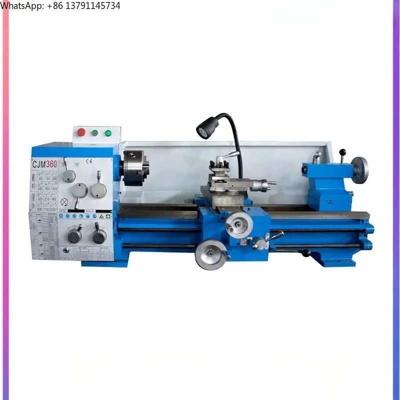 CJM250 CJM260 CJM280 CJM320B CJM360 High Quality Metalworking Manual Turning Lathe Machine For Sale