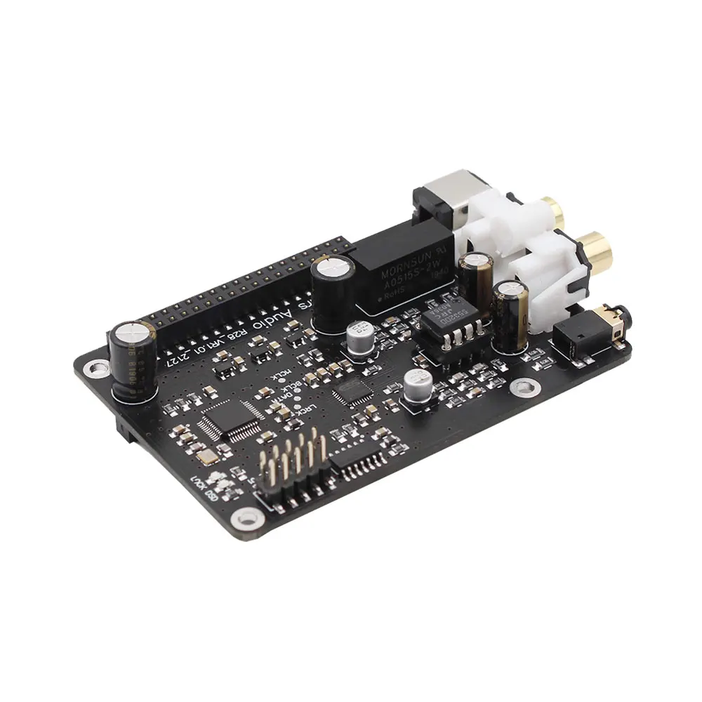 R28 Digital Audio Decoder Board DAC Board IIS HIFI 384K DSD256 For Raspberry Pi 3B /3B + /4B