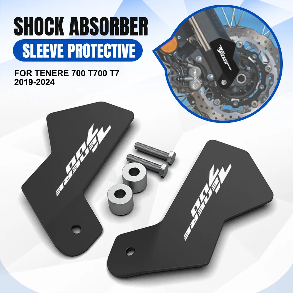 

Tenere700 Shock Absorber Sleeve Protective Cover For Yamaha Tenere 700 T700 T7 2019 -2023 2024 Shock Protection Caliper cover