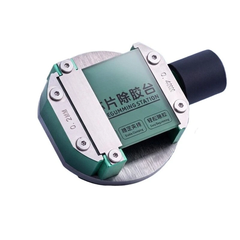 チップフィクスチャ用icチップ接着剤除去テーブル-02mm-04mm-二重厚さステーションフィクスチャクランプツール