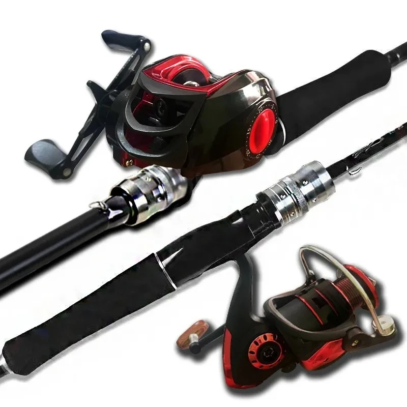 

Single rod gun handle water drop wheel luya rod set