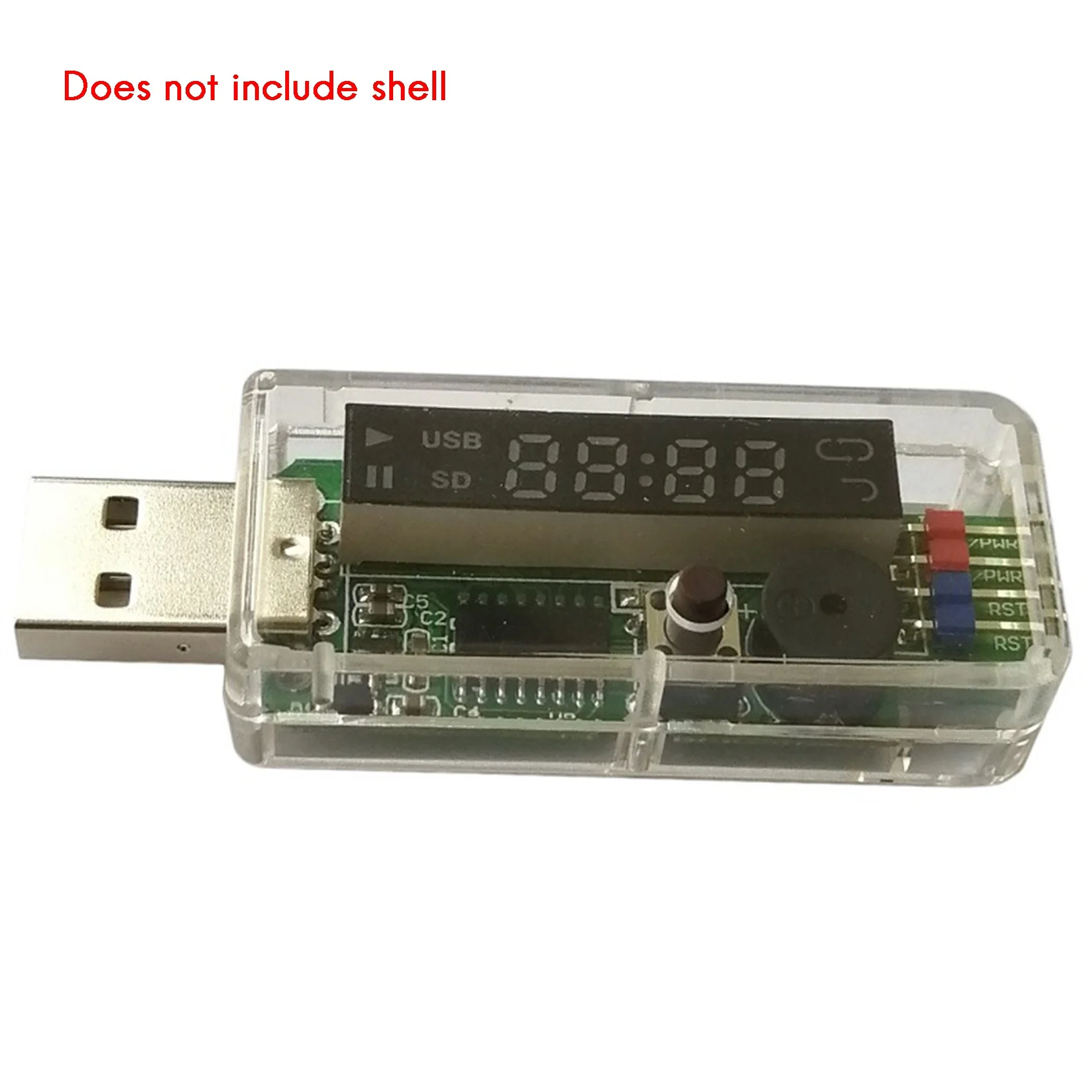 USB Watchdog USB Adapter Watchdog Card LED Screen Automatic Loop Operation with Connection Cable for Bitcoin BTC