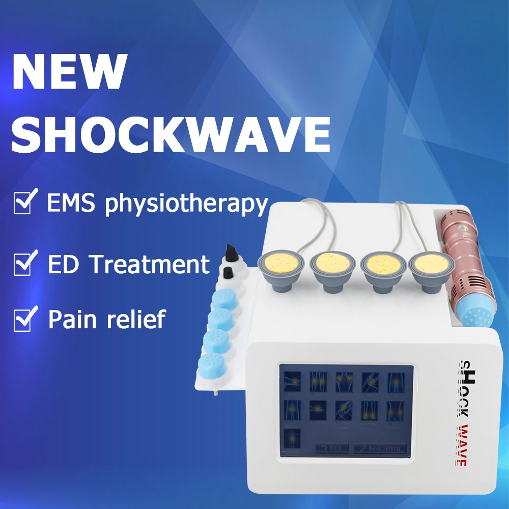 

New EMS Shockwave Therapy Machine ED Treatment Massager Radial Or Ulnar Humeral Epicondylitis Physiotherapy Shock Wave 2022