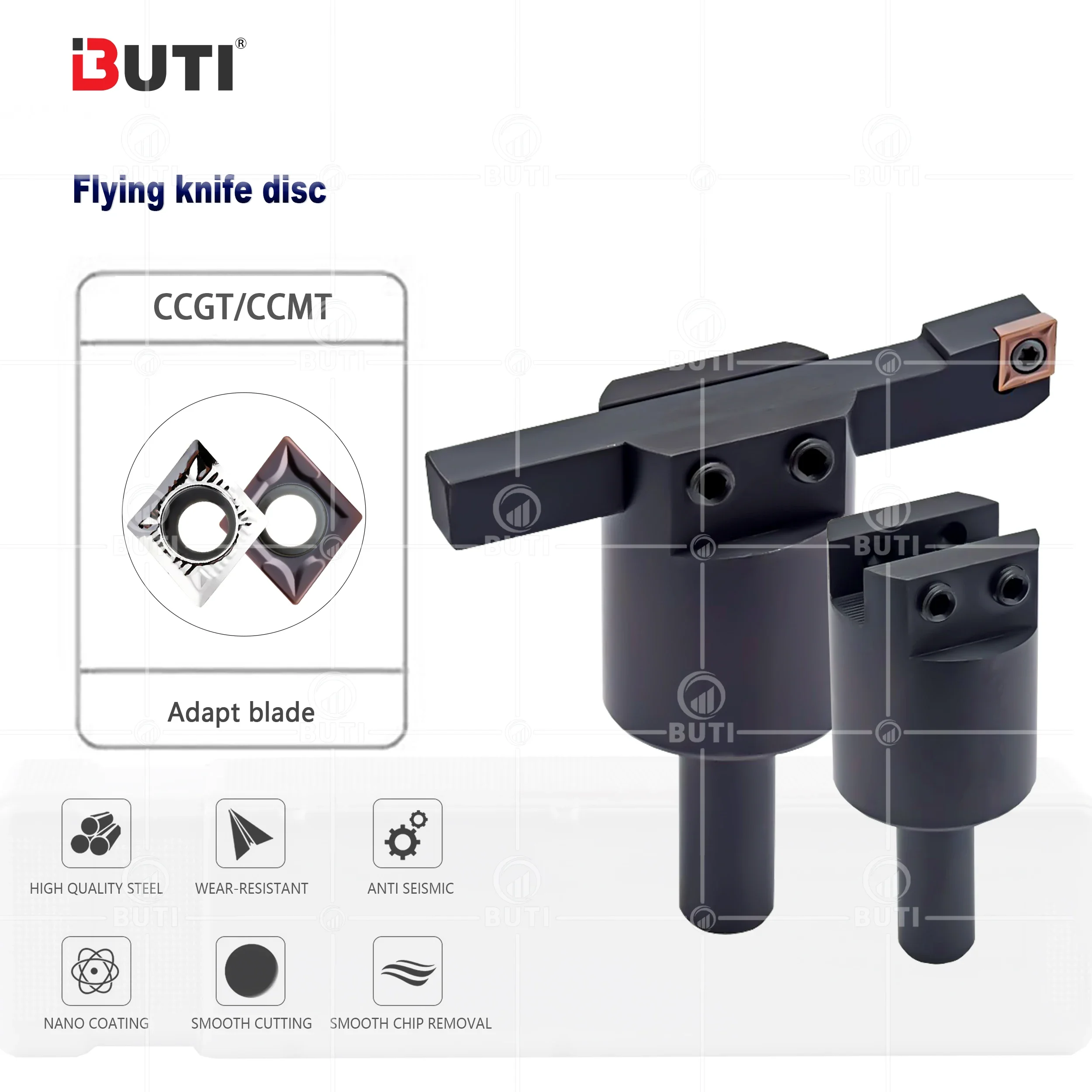 

SCLCL/SSWPL Holder Adjustable Milling Machine Plane Large Small Flying Surface Smooth Blade Holder Milling Cutter Tray Material