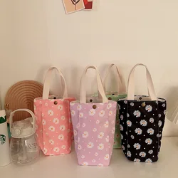 Portable Thermos Cup Covers, Portable Canvas Handbag, Water Bottle Sleeve, Reusable Water Bottle Carrier Bag, Bottle Accessories