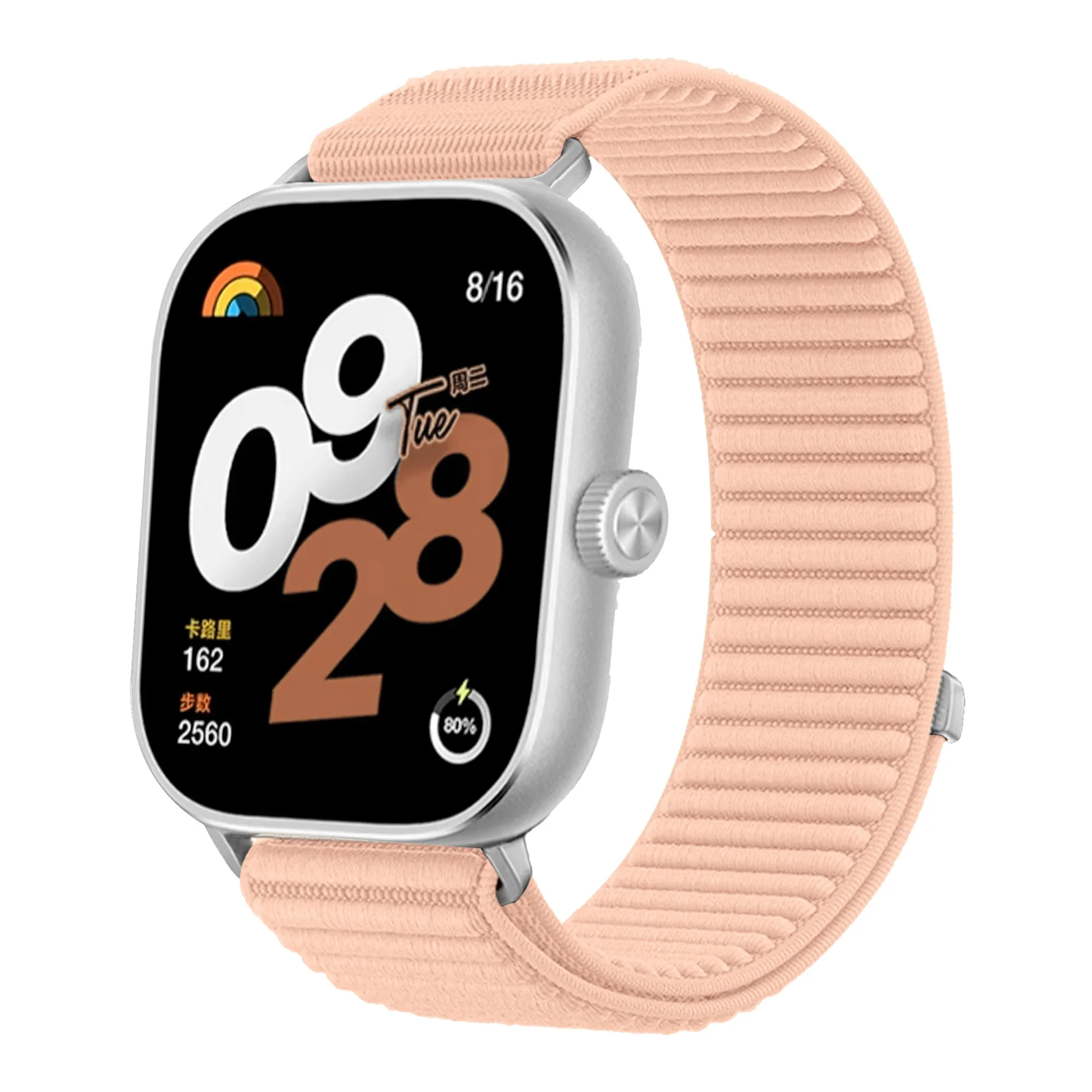 حزام نايلون لـ Xiaomi Mi Band 8 Pro/9 Pro سوار معصم بديل مرن رياضي لساعة Redmi 5 4 ملحقات
