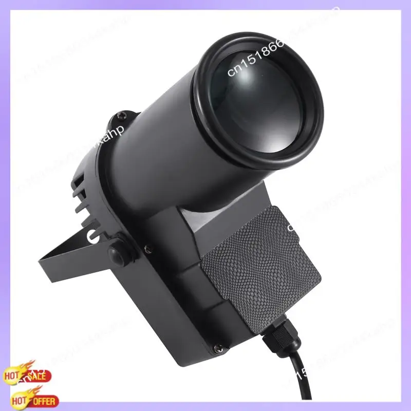 CLCU 10W RGBW 4 In 1 DMX Full Color 6 Channel Atmosphere Light With Voice Control US Plug