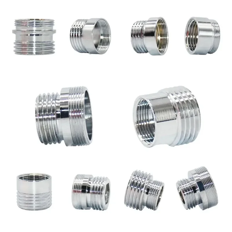 Brass 1/2 x M16 M18 M20 M22 M24 M28 Thread Connector Silver Faucet Joints Water Purifier Accessory Kitchen Water Tap Adapter