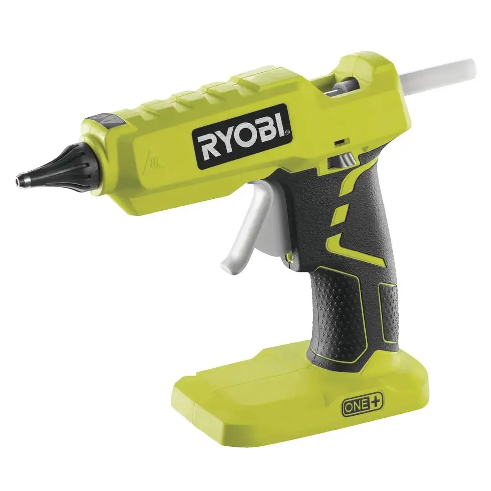 18V Hot Glue Gun Battery Powered Led Indicator Safety Grip Compatible with Ryobi ONE  11mm Nozzle Flawless Control Long Usage