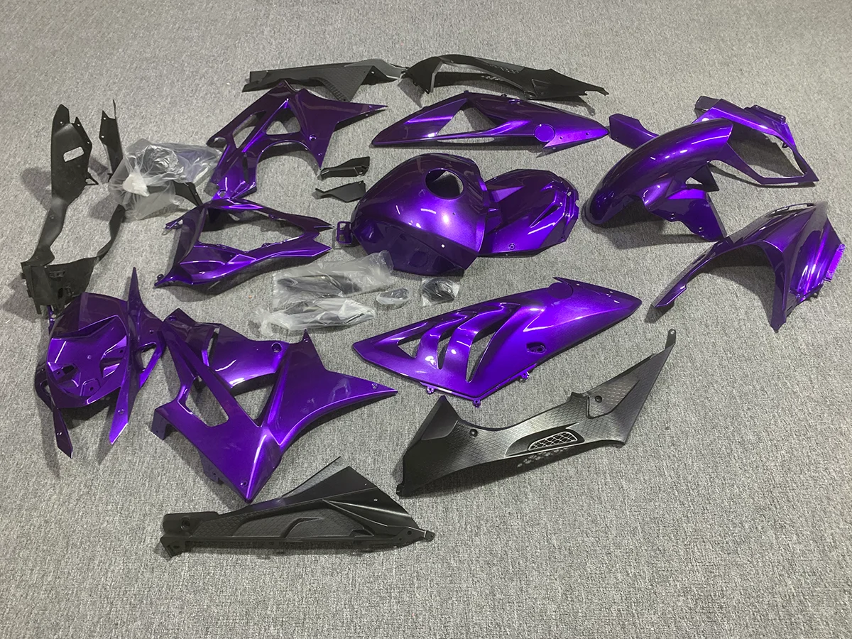 The motorcycle fairing is suitable for the S1000RR 2009 2010 2011 2012 2013 2014 S1000 09-14 body fairing purple motorcycle