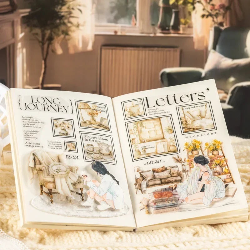 家の造園用の粘着性のペットテープ,暖かい裏地,緑の植物スペース用品,スクラップブック,60mm x 2m, 1ロール