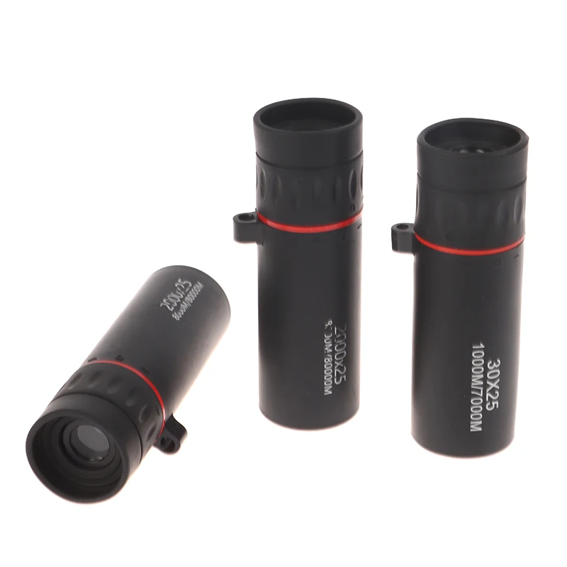 Mini Monocular 30X25/2000X25 Spotting Scope Portable High-definition High Magnification Outdoor Travel Single-tube Telescope