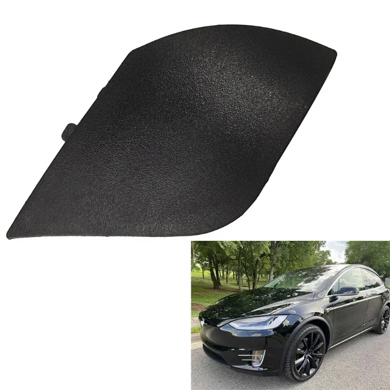 For Tesla Model X S 2016 - 2021 1057056-00-D Front Bumper Tow Hook Cap Eye Cover  Exterior Parts Car Accessories