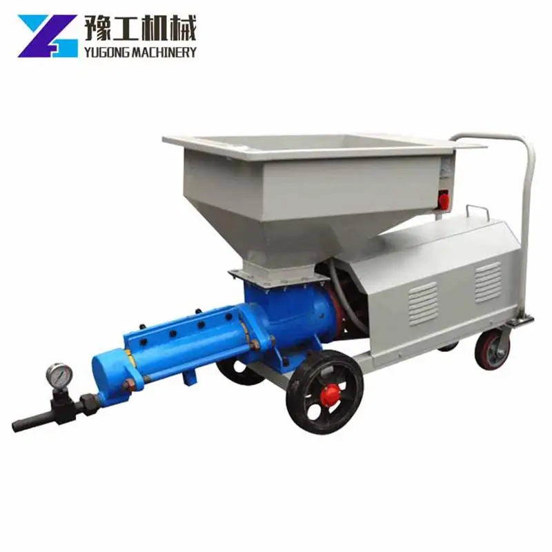 Spraying Machine Cement Mortar Paiting Coating High Pressure Portable Multistage Screw Pump In Philippines