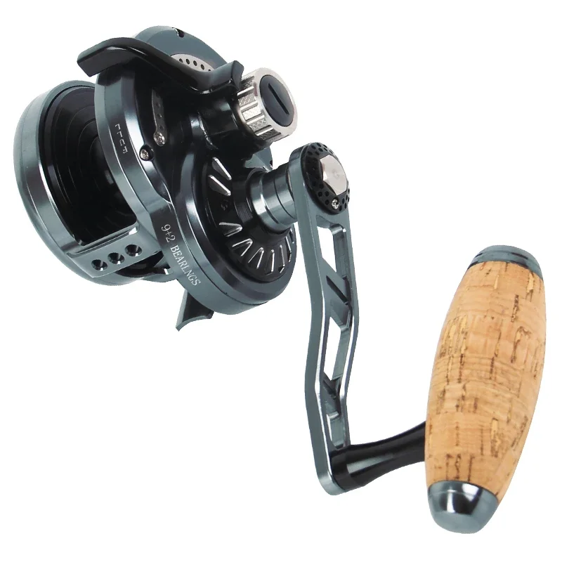 Max Drag 30 kg Full Metal Sea Boat overhead Fishing Reel Carretilha De Pesca conventional Saltwater slow pitch jigging reel