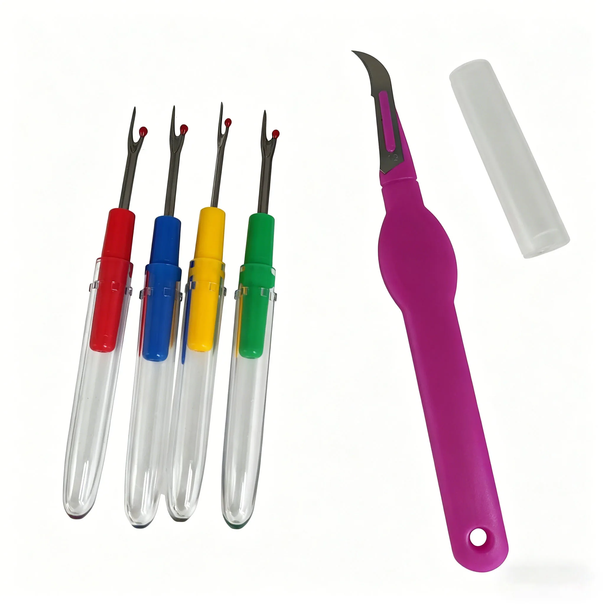 5PCS Seam Rippers for Sewing Tool Handy Stitch Ripper Hem Ripper Sewing Stitches Sewing Tools for Opening Removing Seams Hems