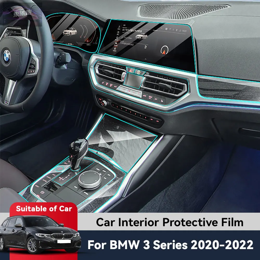 

TPU Navigation Anti Scratch Interior Protection Film GPS Navigation For BMW 3 SERIES 2020-2022 Auto Central Control Screen