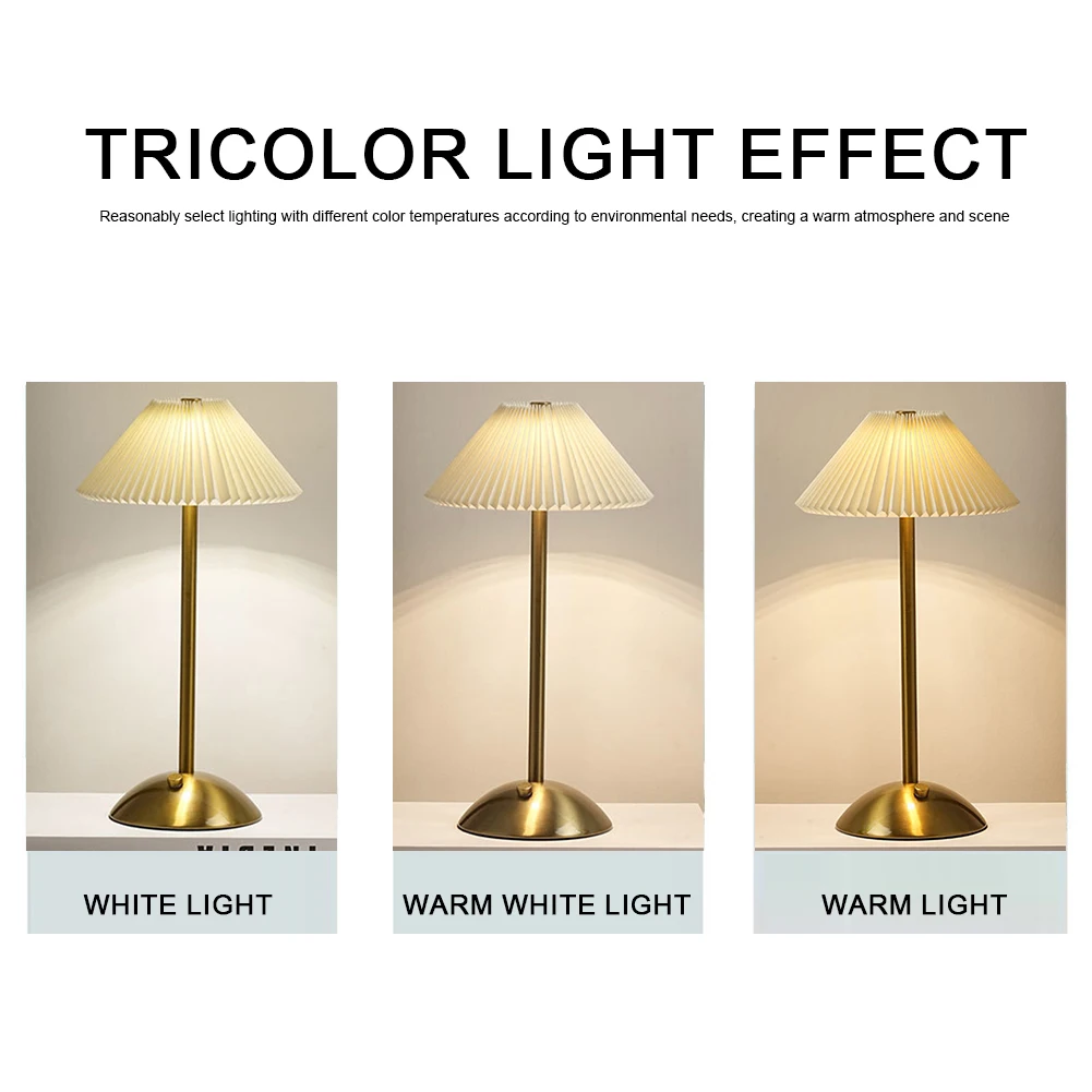Lampada da comodino nordica con ricarica USB, lampada da atmosfera artistica, stile moderno con base in metallo per l'arredamento del soggiorno della camera da letto