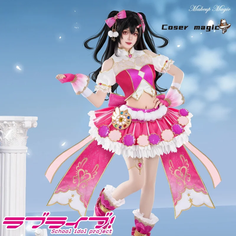

Anime LoveLive Nico Yazawa Cosplay Costume Uniform Halloween Carnival Party Christmas Play Role Clothes Clothing