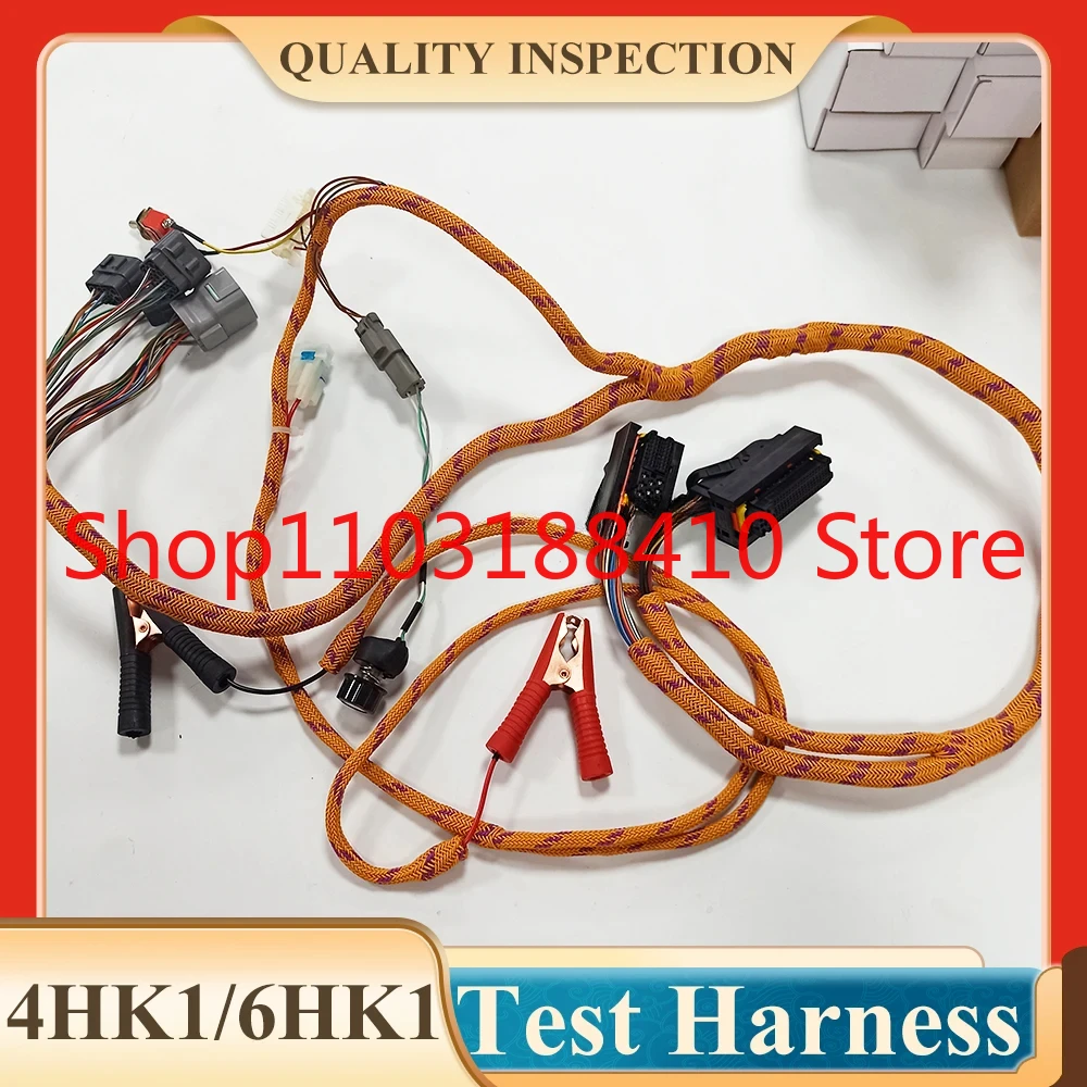 

Диагностический кабель экскаватора ZX210, двигатель 4HK1 6HK1, комплексный тестовый жгут проводов для ZX200 ZX240 ZX330 SH210 SH240 SH350