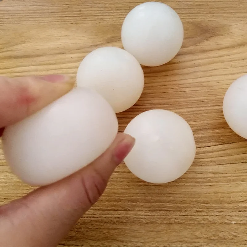 White Round Hollow Silicone Ball Floatable Silicone Ball Dia 6/7/8/11/13/14/16-180mm Sealing Silicone Ball Industrial DIY Parts