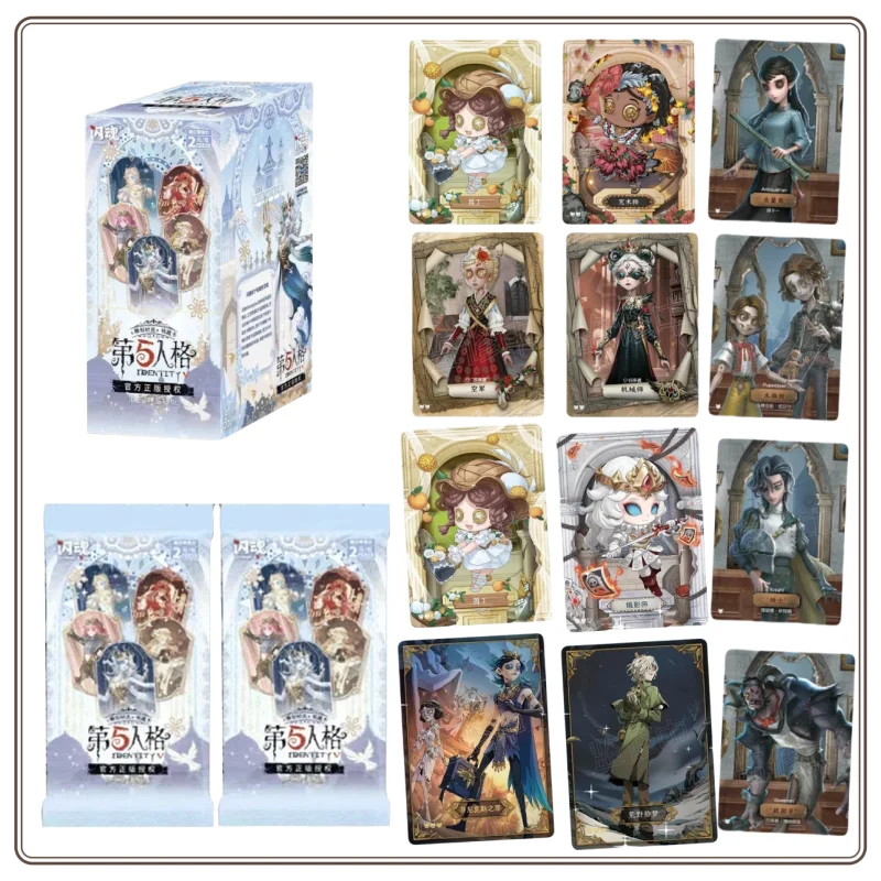 In Stock Identity V Collection Card Strategy Operation Multiplayer Competitive Game Patricia Dorval Andrew Kreiss Activity Cards