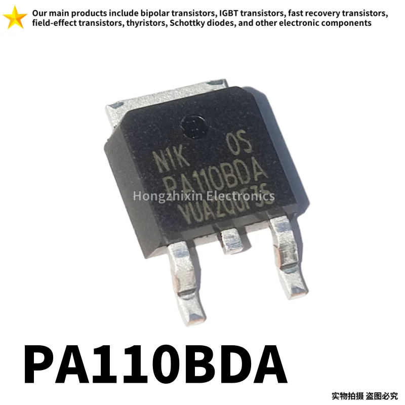 10 PZ PA110BDA TO-252 15A 100 V montaggio superficiale MOS a canale N transistor ad effetto di campo