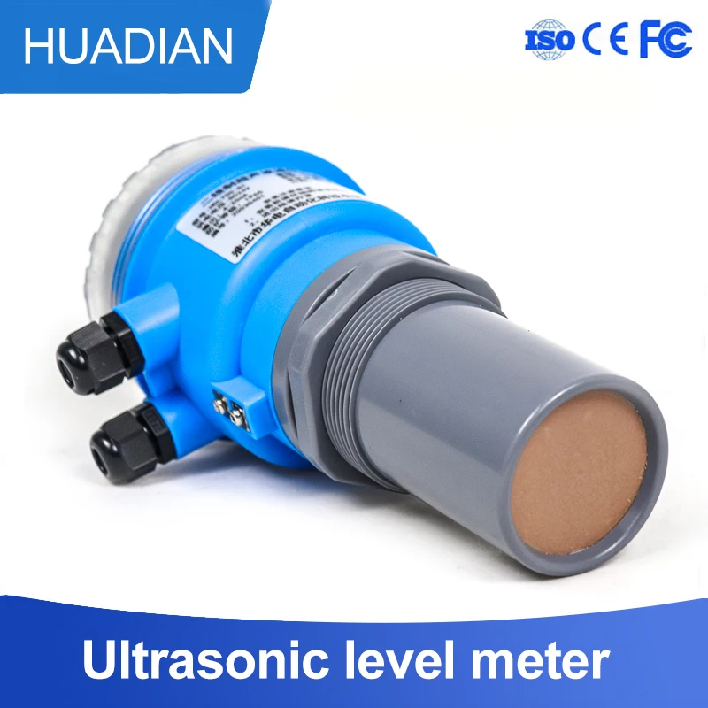 Sensore di livello ad ultrasuoni silo per cereali a lungo raggio da 20 m trasduttore di livello del serbatoio dell'olio liquido ad alta temperatura modbus protocollo