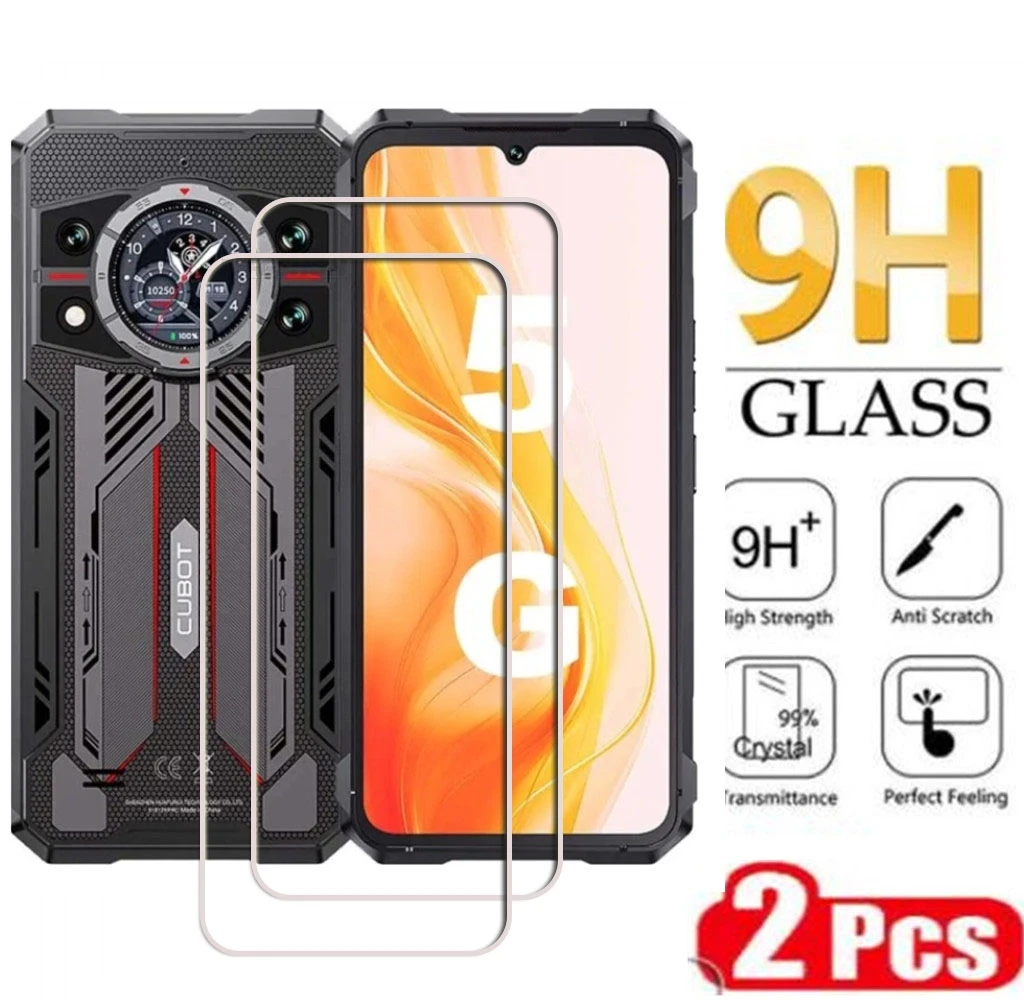 2PCS 9H HD Tempered Glass For Cubot KingKong 11 6.72" CubotKingKong11 KingKong11 Screen Protective Protector Cover Film