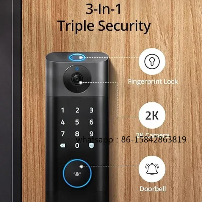 For EUFY S330 S230 E330 Door Lock Battery Replacement Rechargeable Battery Suitable for Smart Lock Spare Battery