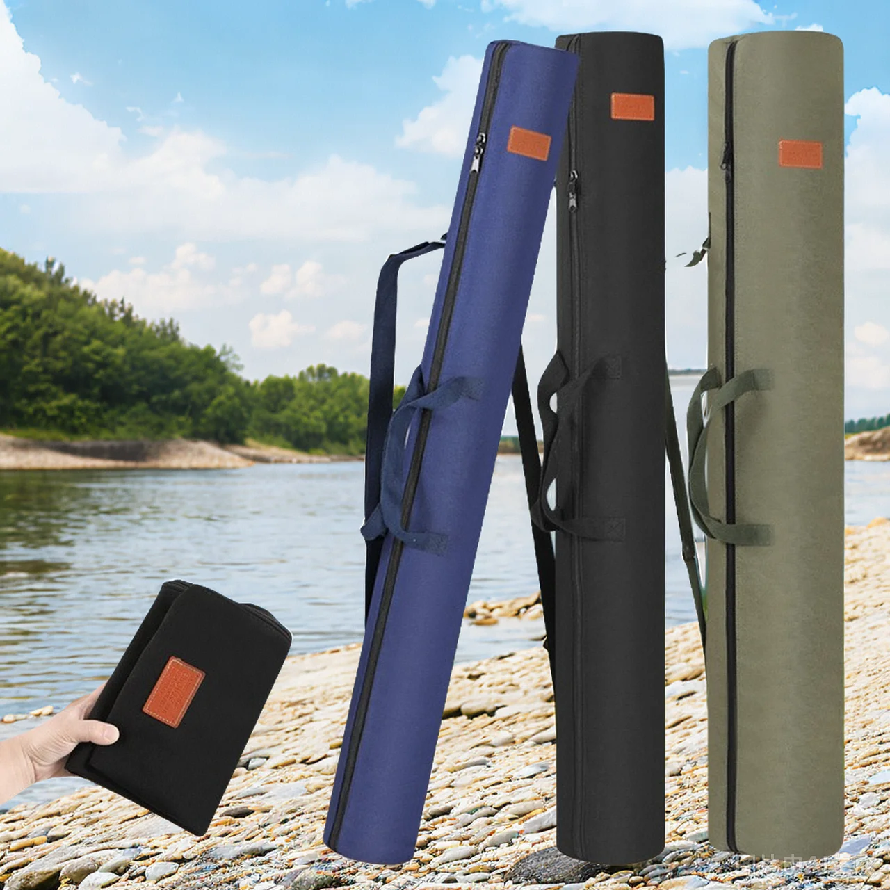 

Box Crossbody Reel Equipment Sports Hard Tools Tackle Lure Waist Cover Fish Fishing Bag Men'S Backpack Rod Bags Case Accessories