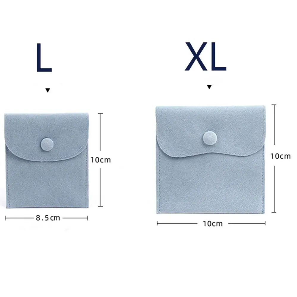 Party Wedding Rings Earring Storage Necklace Pouches Packaging Bags Gift Packaging Jewelry Bags Velvet Pouch
