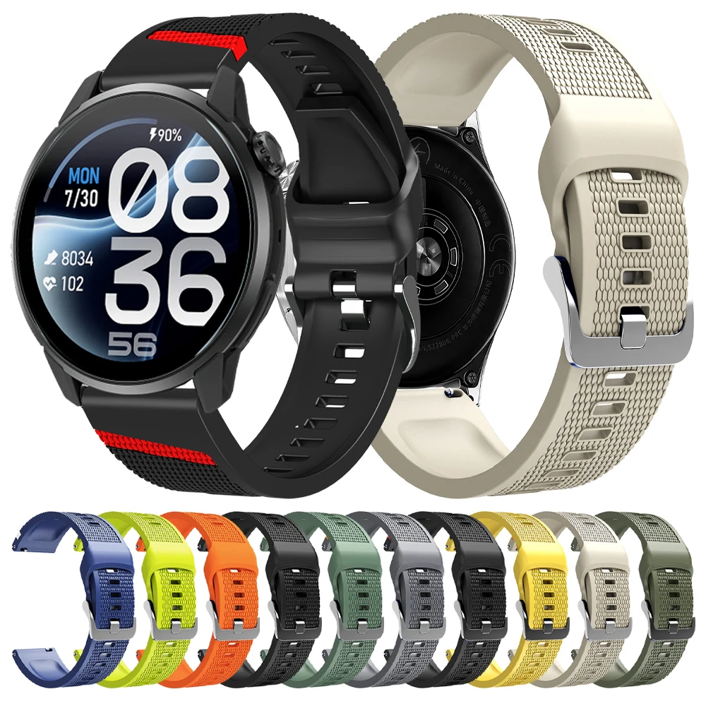 22mm Silicone Watch Strap For COROS PACE 4 Pro Breathable Bands COROS APEX 4 42mm 46mm APEX 2 Pro PACE 3 4 Sports Bracelets Belt