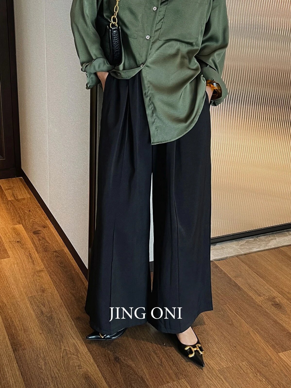 

Suit Pants Y2k 2023 Woman Clothing Korean Style Autumn Fashion Vintage New Long Wide Leg High Waist Trousers Cargo Oversized