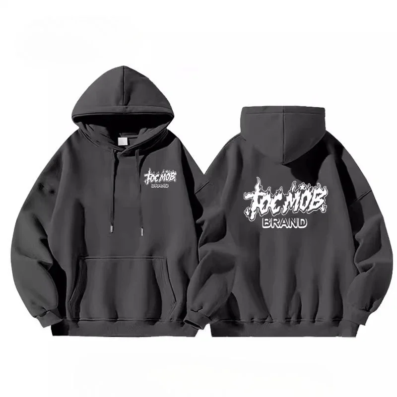 

Брендовая толстовка в американском уличном стиле для мужчин и женщин, повседневная спортивная толстовка в стиле хип-хоп, универсальная осенне-зимняя толстовка для пар, взрослых