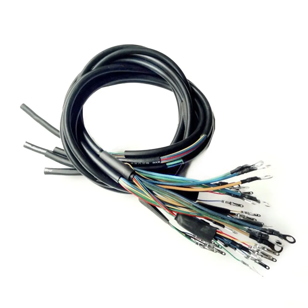 

9-контактный кабель двигателя Ebike 85 см, медный провод из ПВХ для бесщеточных двигателей-концентраторов 250-750 Вт, быстросъемный вариант для скутера/велосипеда