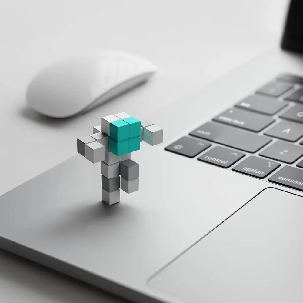 NASA-Inspired Pixel Art Magnetic Building Blocks - Creativity Toy for Ages 6+ with Free App & 5/16 Cubes