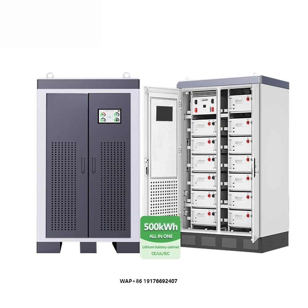 200kw 500kwh Cabinet Lifepo4 Battery Pack Hybrid Inverter Solar Lithium Battery Industrial Commercial Energy Storage System