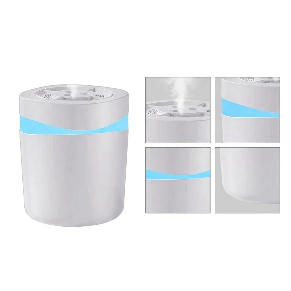 Portable Room Diffuser for Smart Humidifier Large Capacity Water Tank Seven-color Lighting Mode Interface Power