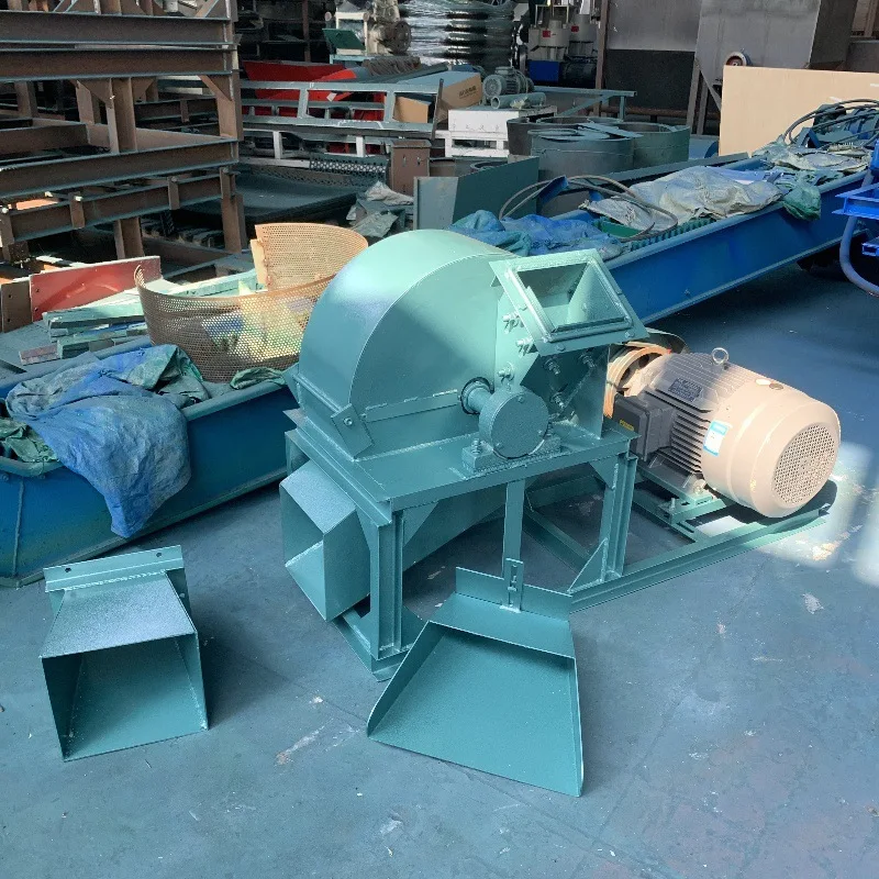 

(Sea shipping customization)Edible fungus and miscellaneous wood scrap crusher, diesel-powered mobile branch crusher, constructi