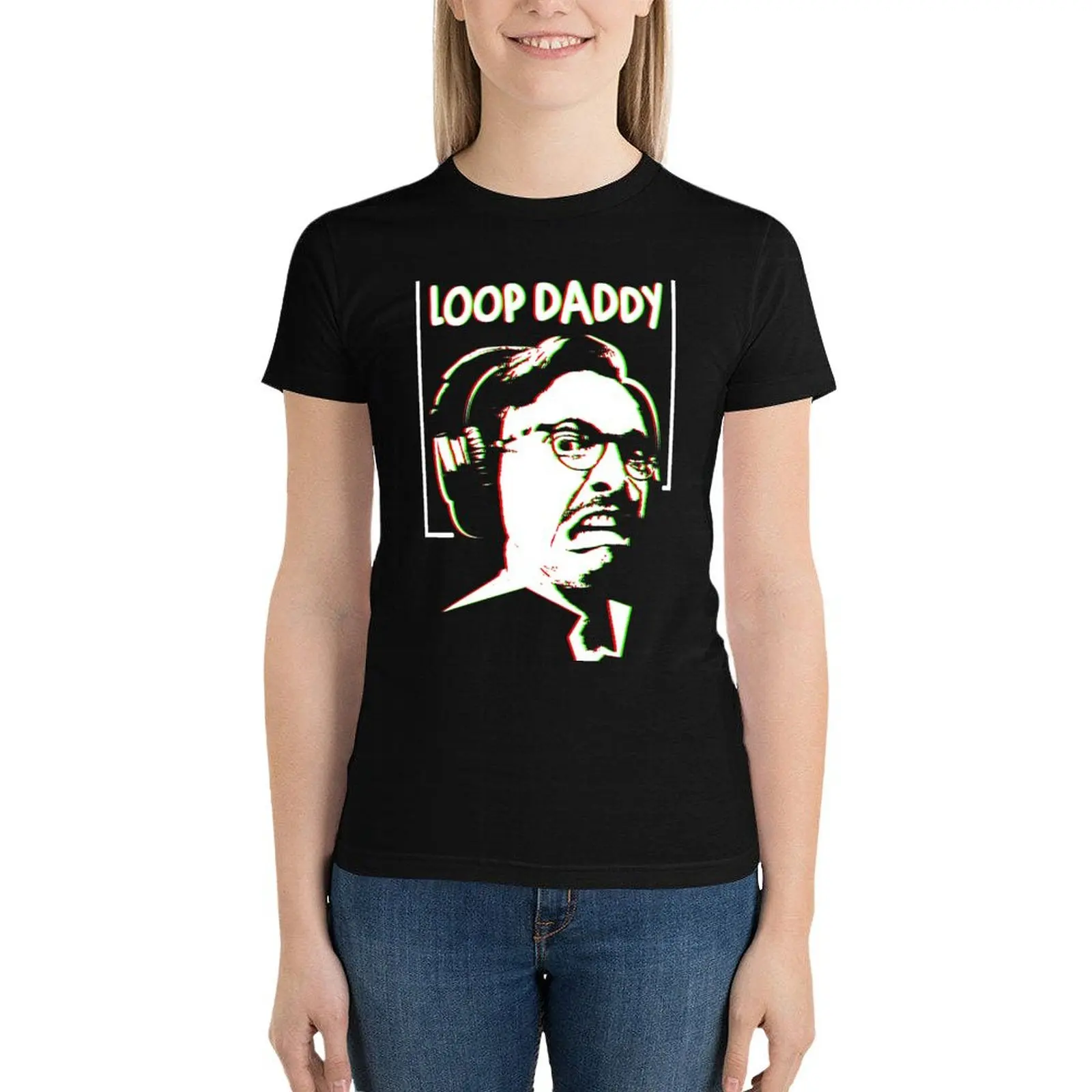

loop daddy - marc rebillet - T-Shirt summer top hippie clothes kawaii clothes tees t-shirt dress for Women plus size sexy