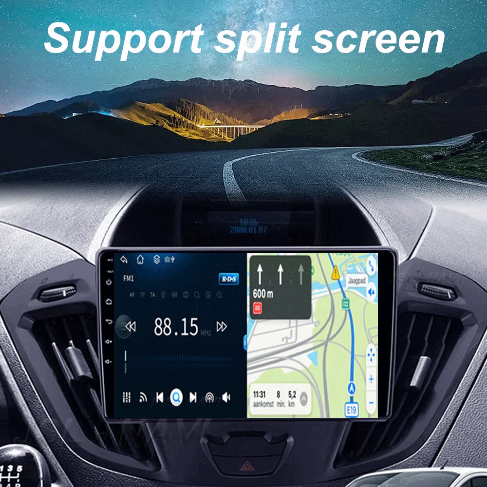 أندرويد 14 لفورد تورنيو مخصص 1 I Transit 2012 - 2021 راديو السيارة الوسائط المتعددة مشغل فيديو الملاحة ستيريو نظام تحديد المواقع No 2din 2 din