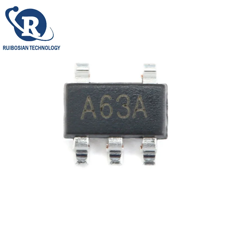 50 PCS LM321 LM321MFX SOT23-5 A63A Silk ScreenLow Power Amplificador Operacional