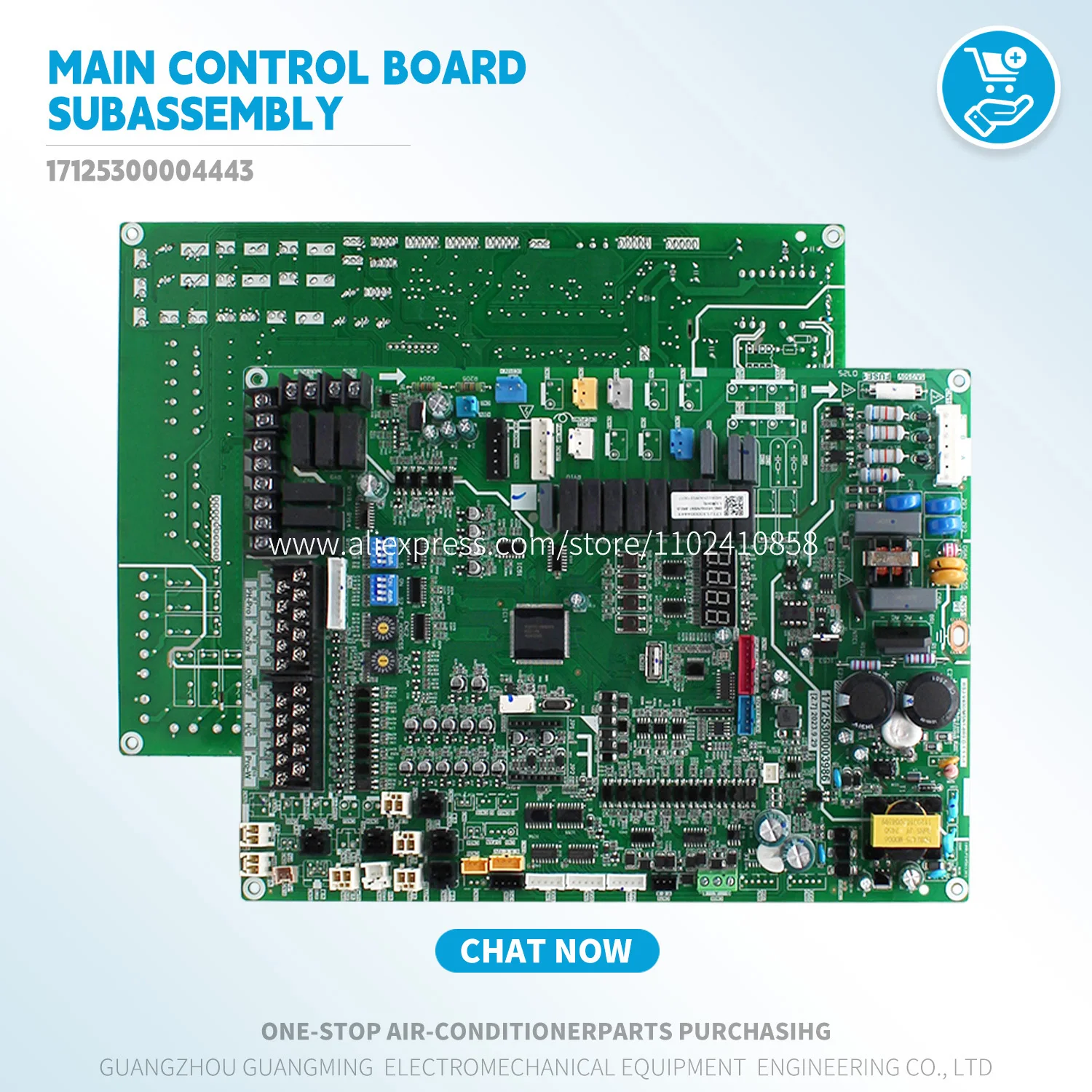 Subconjunto de tablero de control principal 17125300004443 para unidad exterior Midea MDV VRF DNL-VE350/NSN1-8R0 piezas originales de aire acondicionado